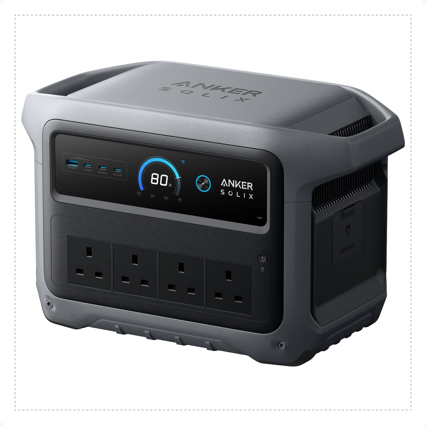 Anker SOLIX C1000 Gen 2 Portable Power Station - 1,024Wh | 2,000W (oso)
