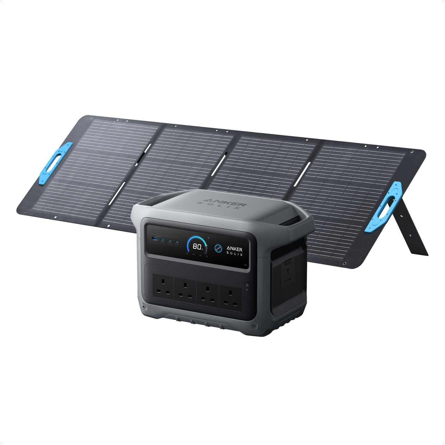 Anker SOLIX C1000 Gen 2 Portable Power Station with 200W Solar Panel (oso)