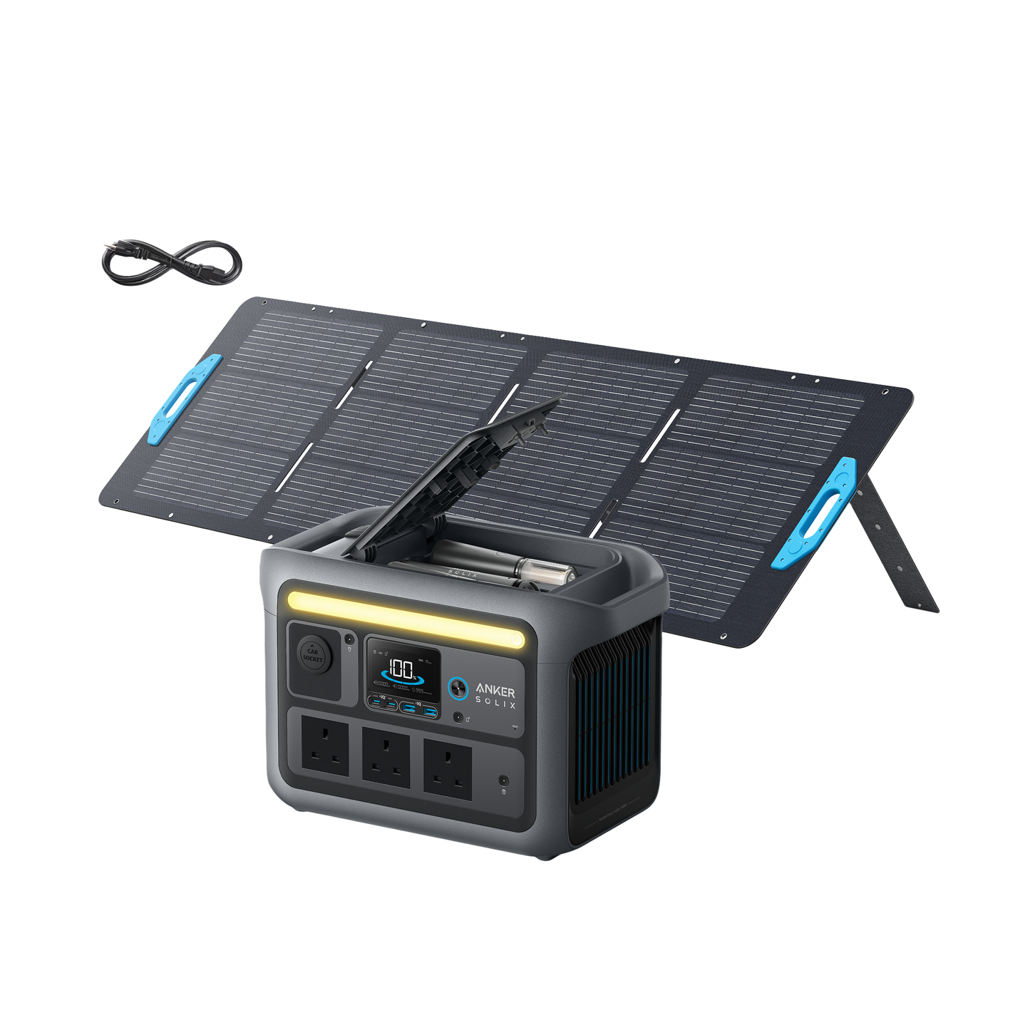 Anker SOLIX <b>C800 Plus</b> Solar Generator + 200W Solar Panel