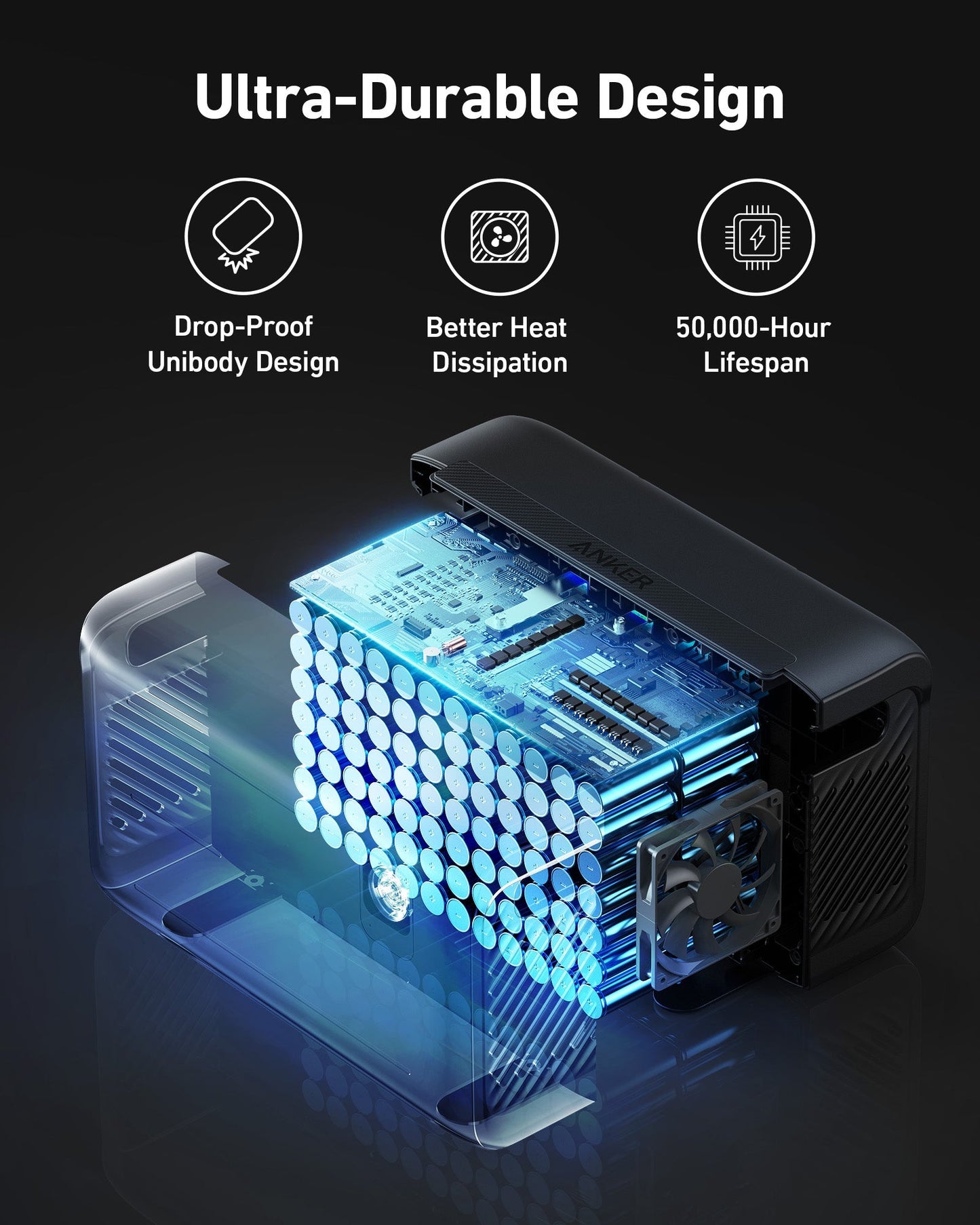 Anker SOLIX <b>BP2000</b> Expansion Battery - 2048Wh LFP (For F2000)