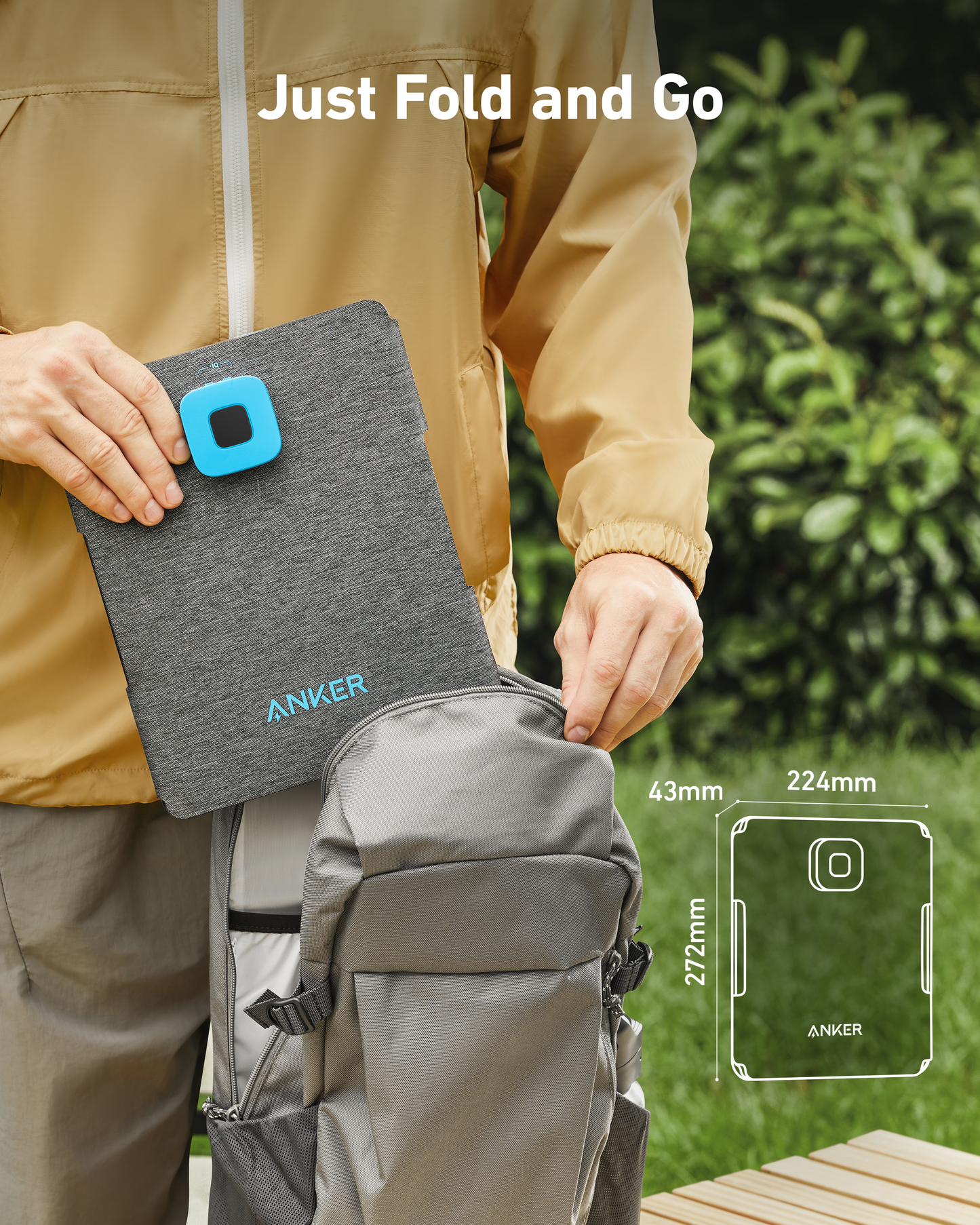 Anker SOLIX PS30 Portable Solar Panel (30W)