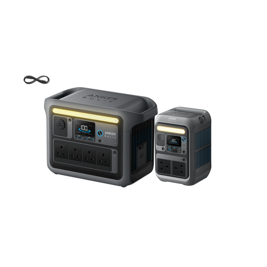 Anker SOLIX C300 Portable Power Station + C1000