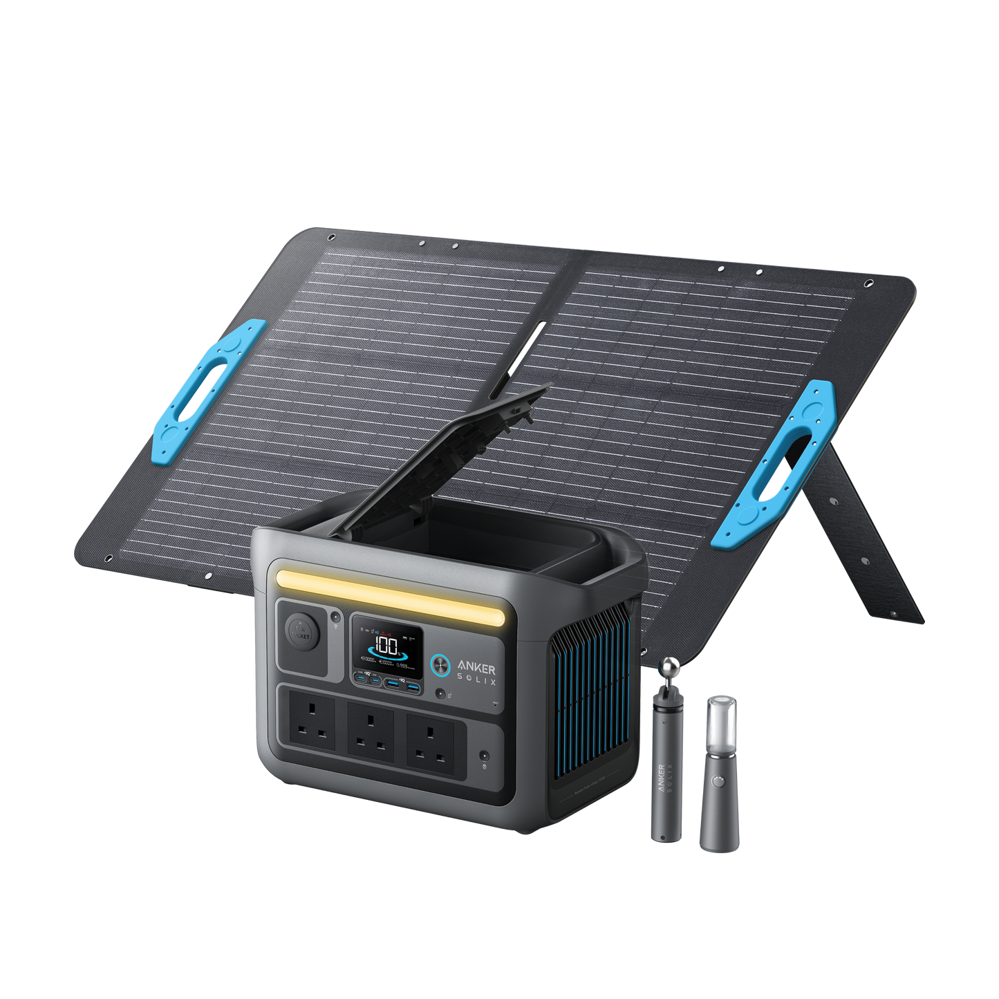 Anker SOLIX C800 Plus Solar Generator + 100W Solar Panel(offer)
