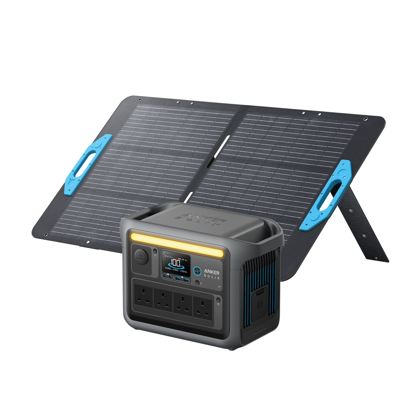 Anker SOLIX <b>C1000</b> Solar Generator + 100W Solar Panel