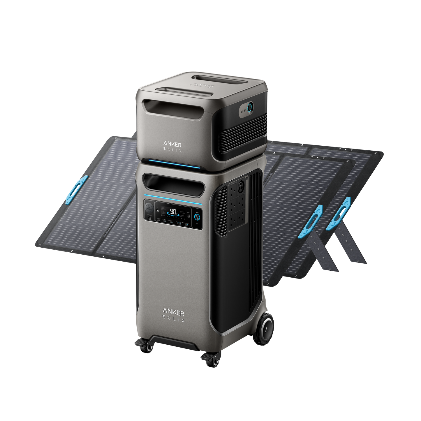 Anker SOLIX F3800 Solar Generator + Expansion Battery + 2*400W Solar Panel