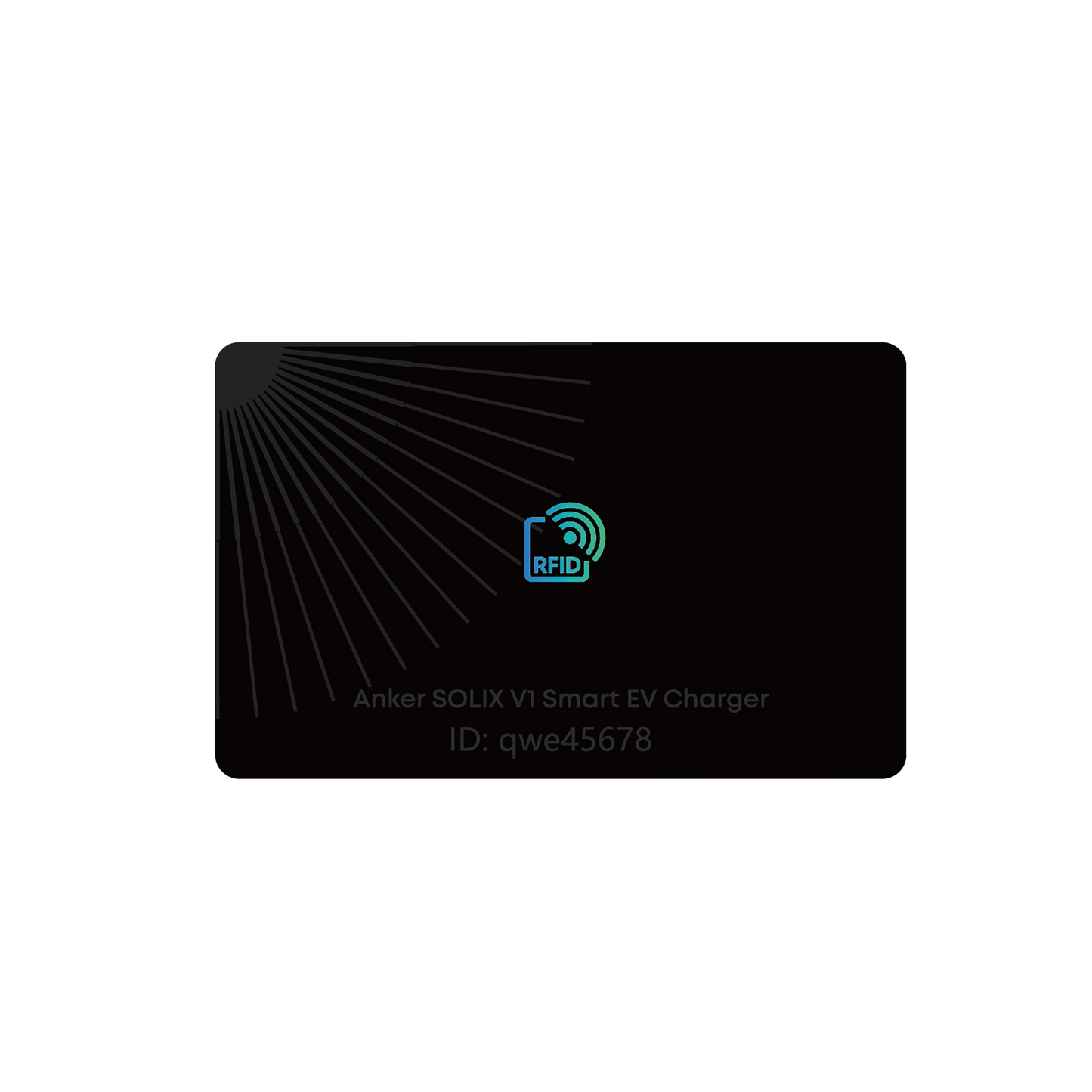 Anker SOLIX EV Charger RFID Card