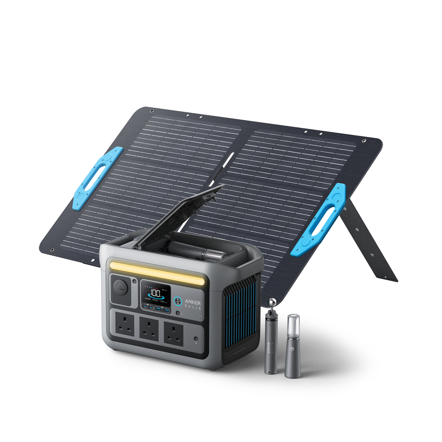 Anker SOLIX <b>C800 Plus</b> Solar Generator + 100W Solar Panel