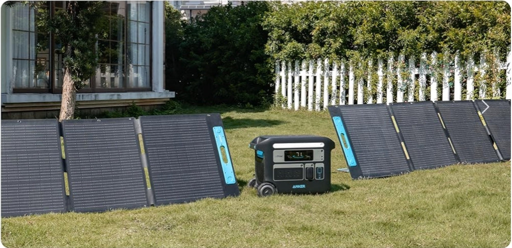 Can a solar generator run a house?
