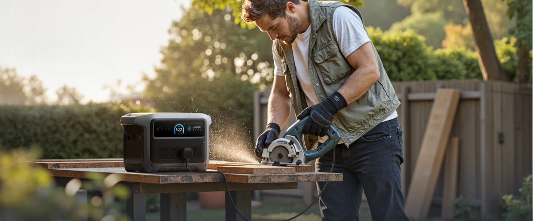 Portable Power For Trades: Tools, Saws, And Site Lighting