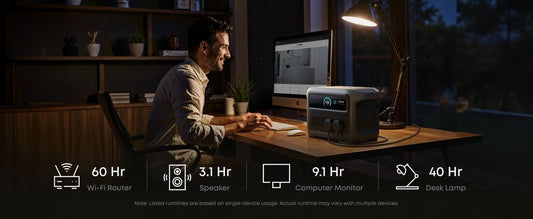 Can a Portable Power Station Power a Laptop and Home Office?