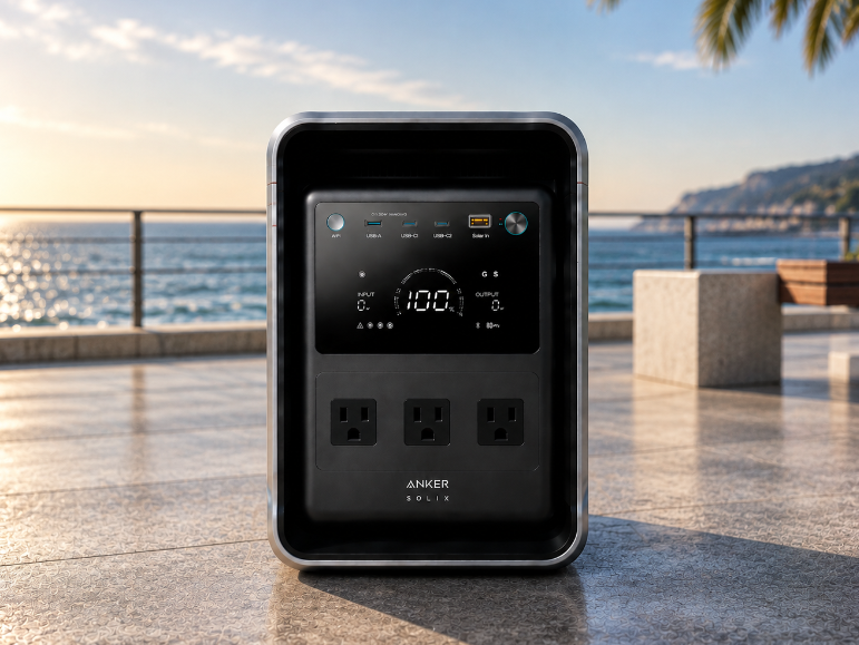 Seaside portable power station