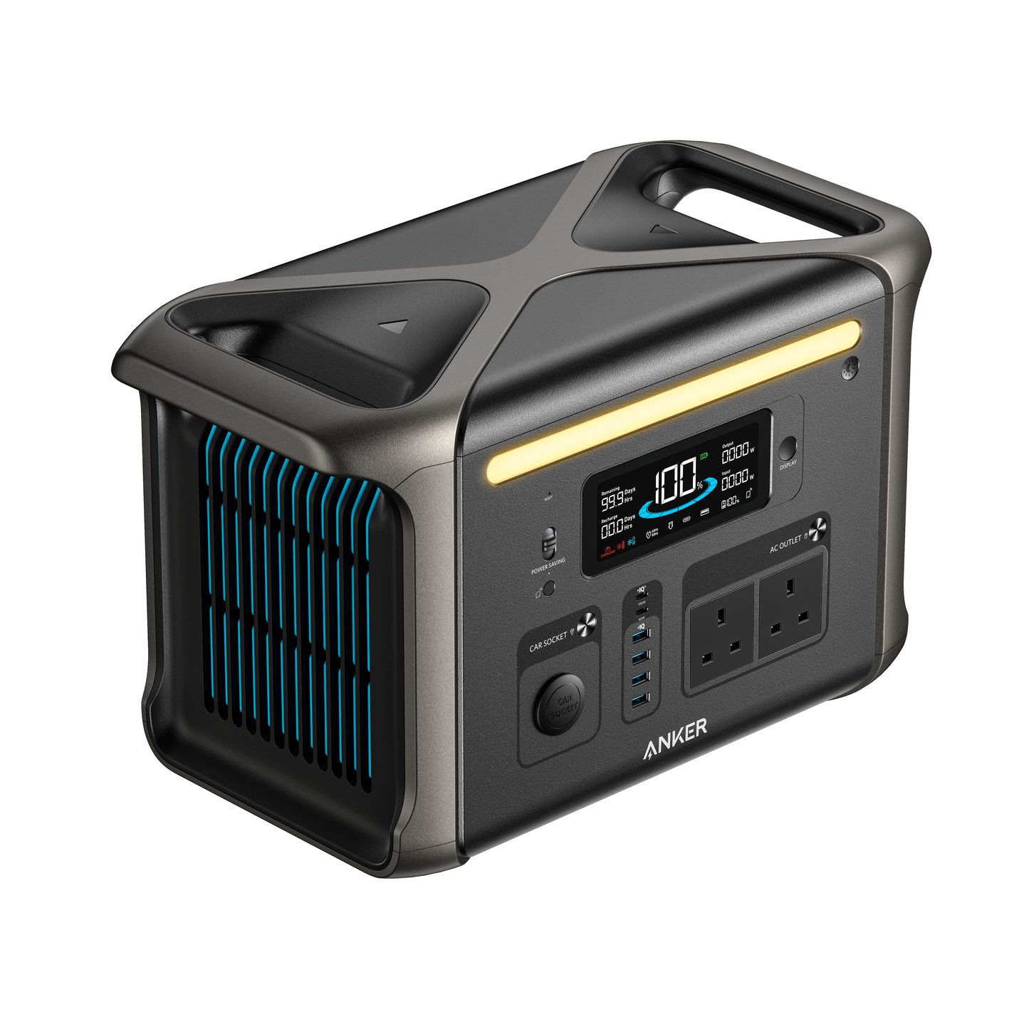 Anker SOLIX F1500 Portable Power Station - 1,536Wh | 1,800W