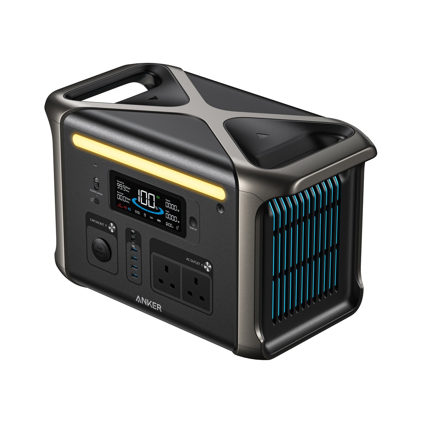 Anker SOLIX F1500 Portable Power Station - 1,536Wh | 1,800W