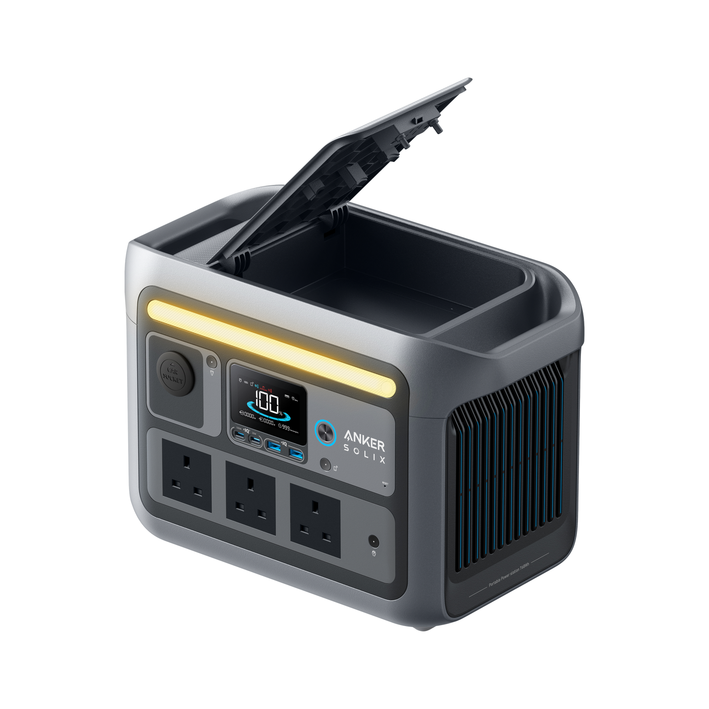 Anker SOLIX <b>C800 Plus</b> Portable Power Station - 768Wh | 1200W