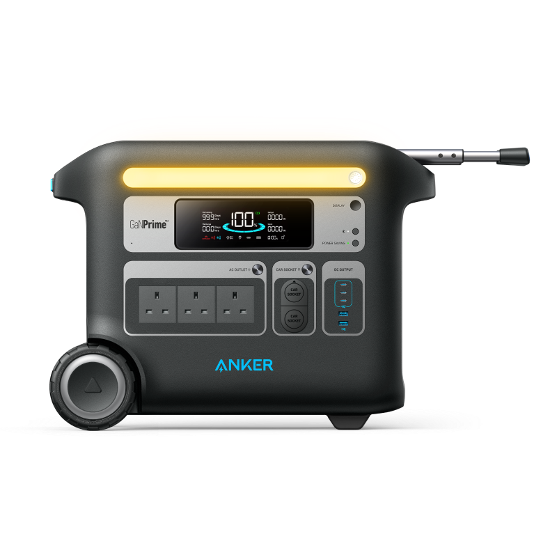 Anker SOLIX <b>F2000</b> Solar Generator + 4× 200W Solar Panels
