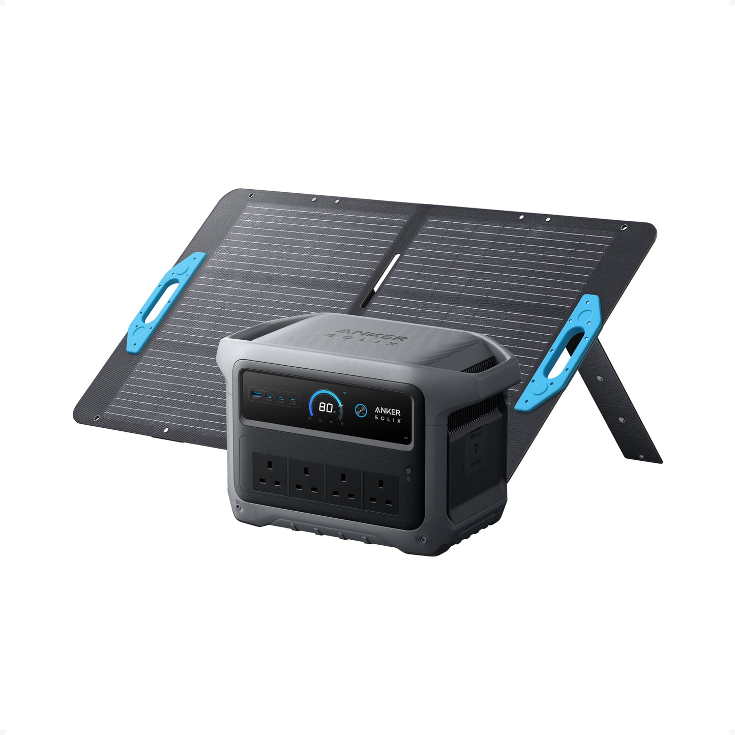 Anker SOLIX C1000 Gen 2 Portable Power Station with 100W Solar Panel (oso)