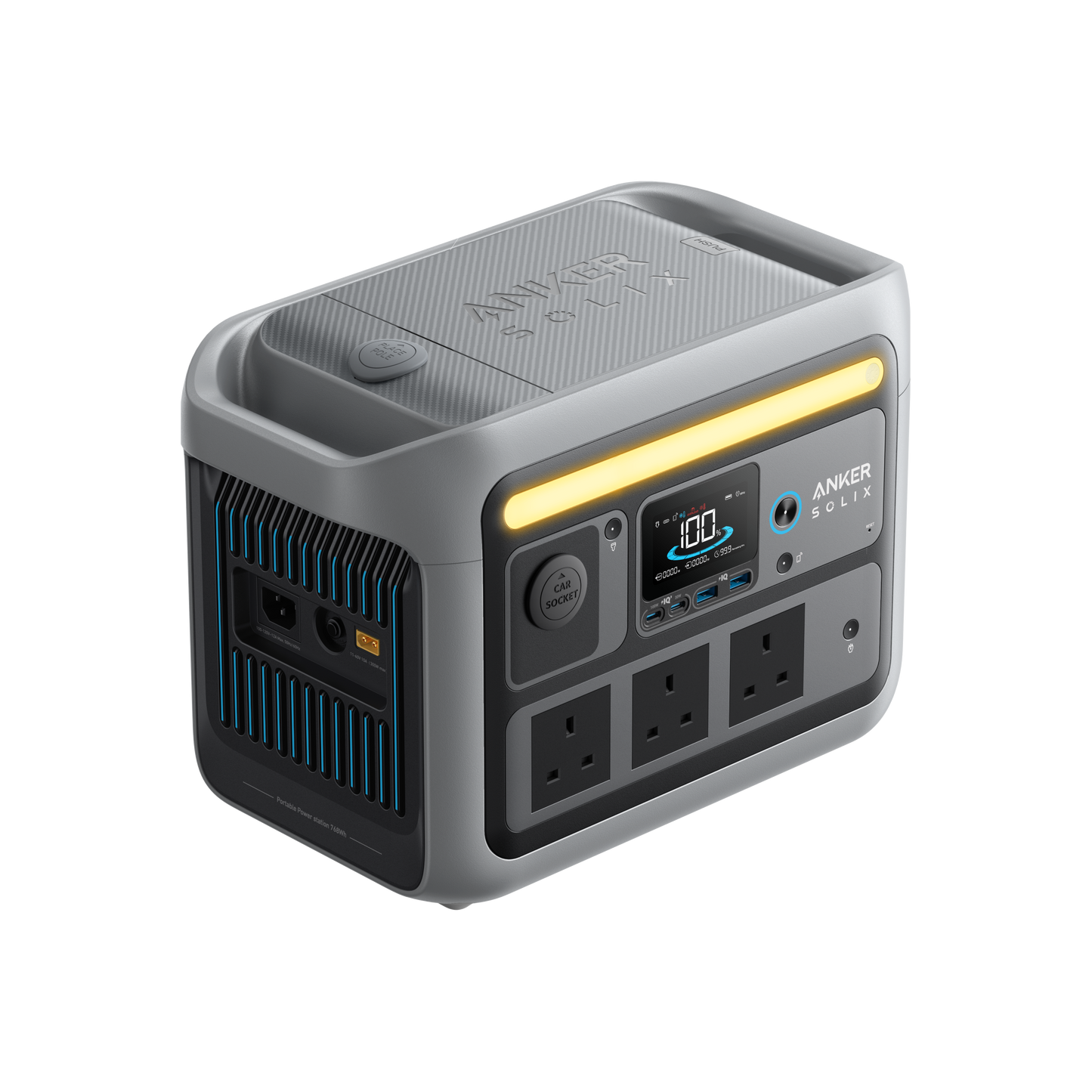 Anker SOLIX <b>C800 Plus</b> Portable Power Station - 768Wh | 1200W