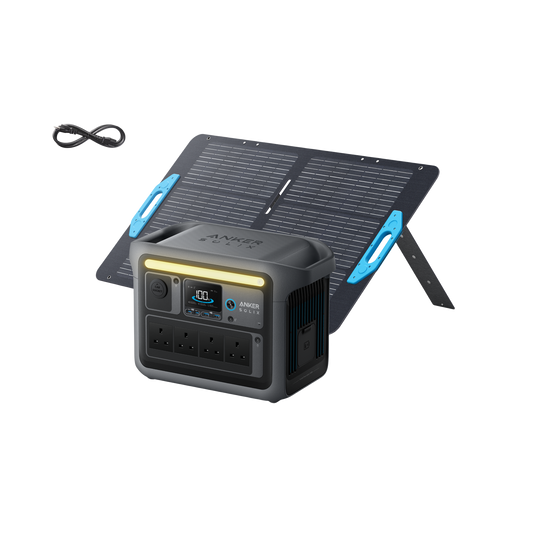 Anker SOLIX <b>C1000</b> Solar Generator + 100W Solar Panel