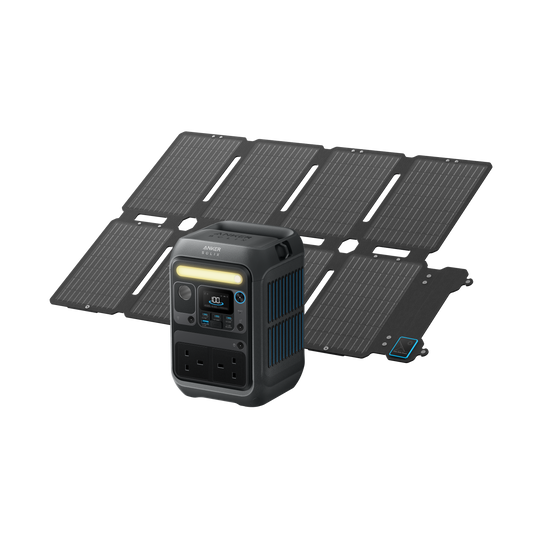 Anker SOLIX C300X plus PS60 Portable Solar Panel