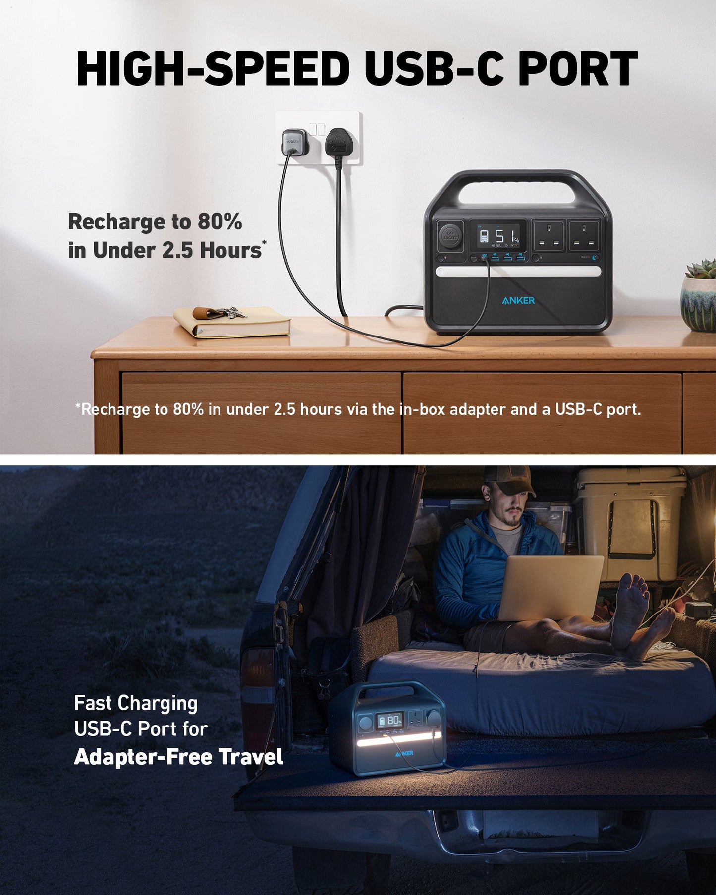 Anker PowerHouse <b>535</b>  - 512Wh | 500W