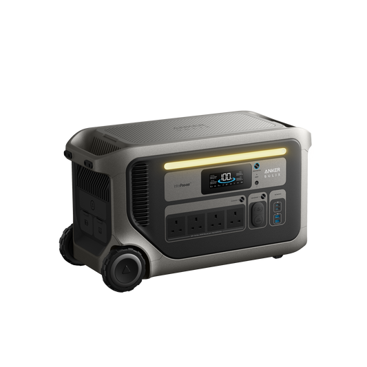 Anker SOLIX F3000 Portable Power Station - 3,072Wh | 3,600W（EDM）