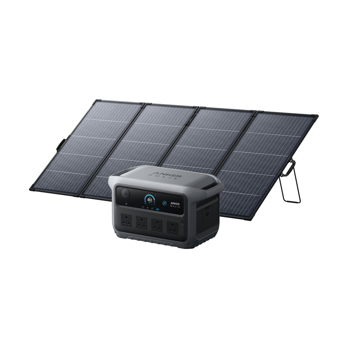 Anker SOLIX C2000 Gen 2 + 400W Portable Solar Panel