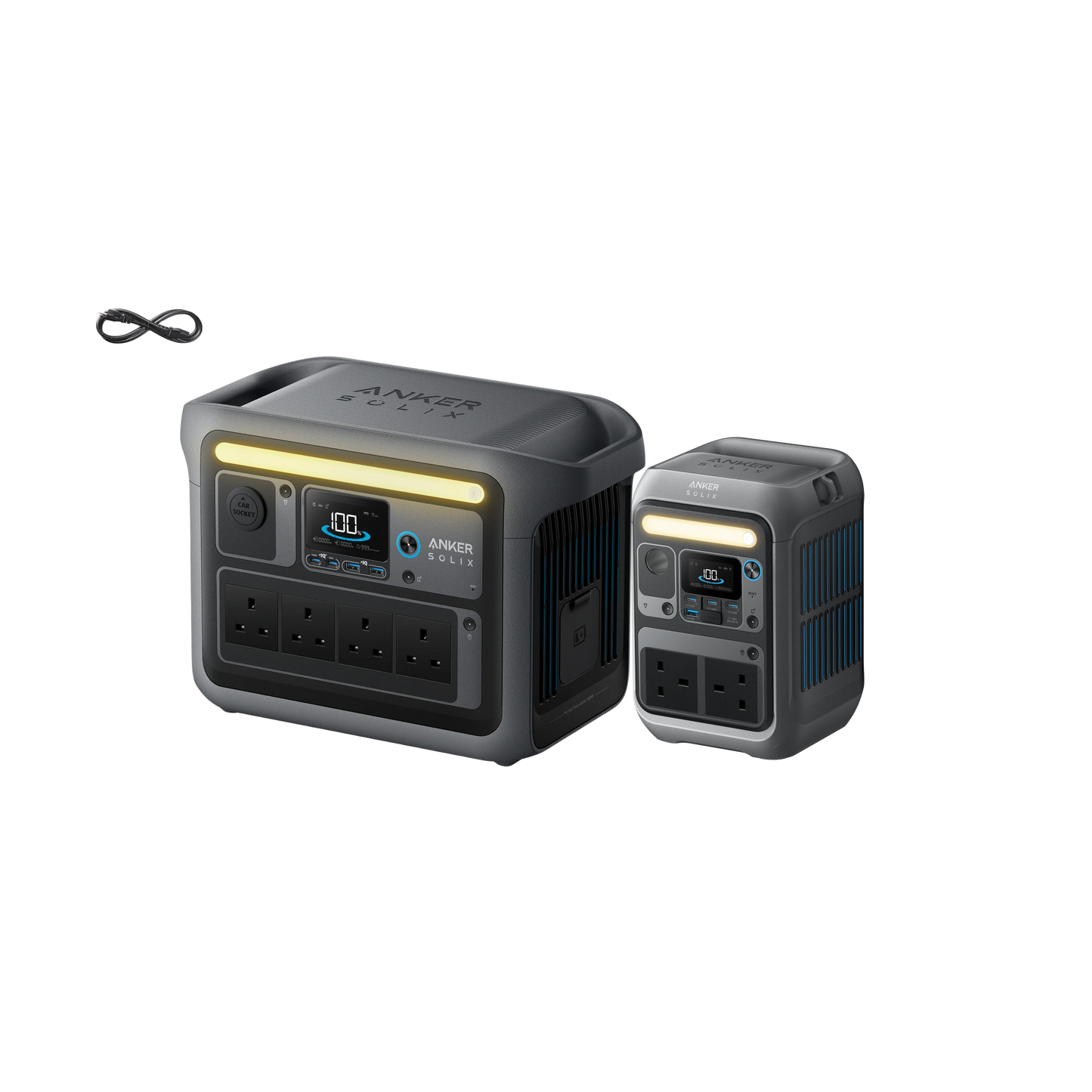 Anker SOLIX C300 Portable Power Station + C1000