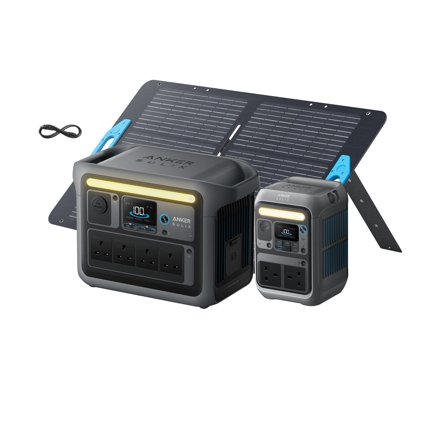 Anker SOLIX C300 Portable Power Station + C1000