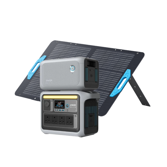 Anker SOLIX C1000 + Expansion Battery + 100W Solar Panel