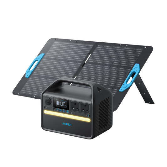 Anker <b>535</b> Solar Generator + 100W Solar Panel