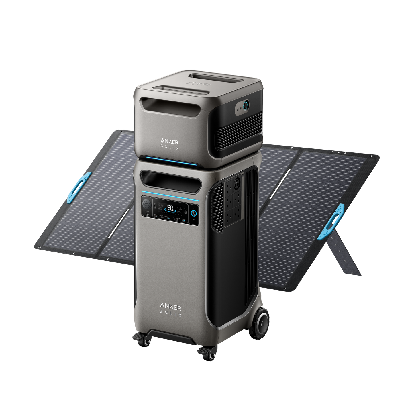Anker SOLIX F3800 Solar Generator + Expansion Battery + 400W Solar Panel
