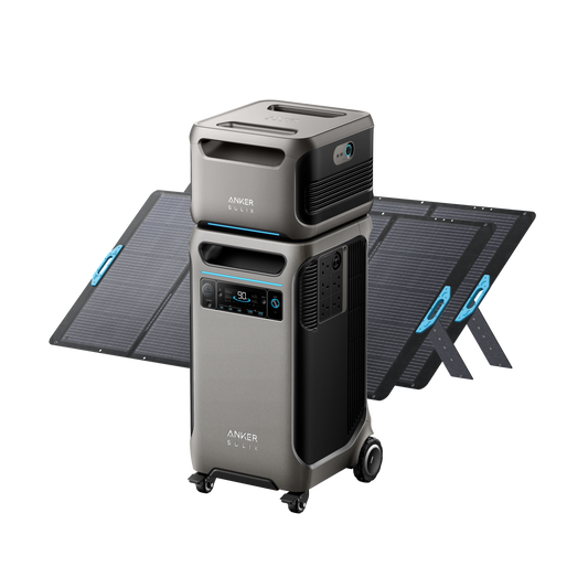 Anker SOLIX F3800 Solar Generator + Expansion Battery + 2*400W Solar Panel