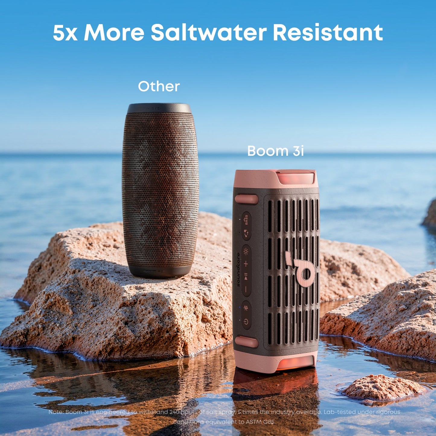 soundcore Boom 3i | Portable Rugged Outdoor Speaker, 50W, IP68 Waterproof