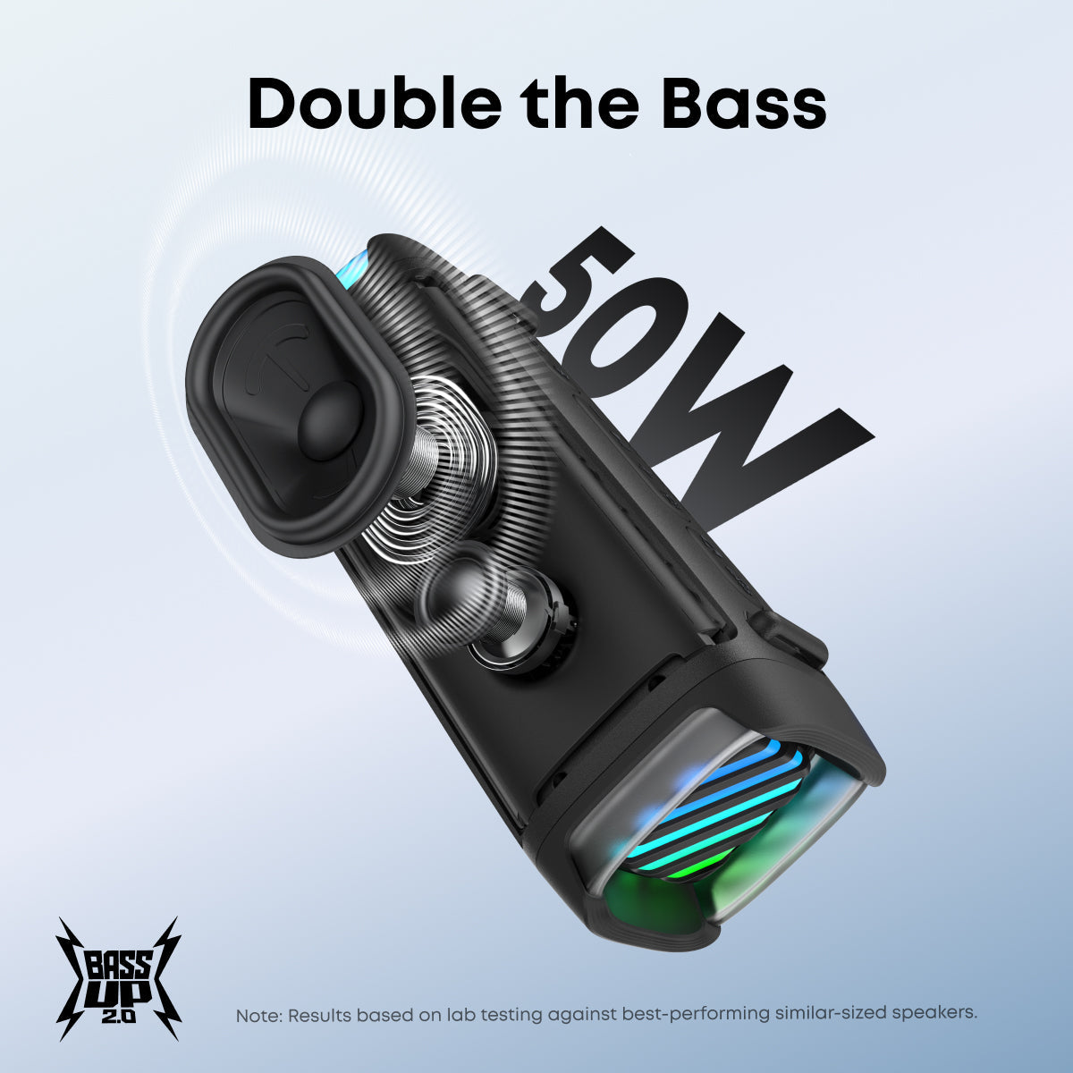 soundcore Boom 3i | Portable Rugged Outdoor Speaker, 50W, IP68 Waterproof