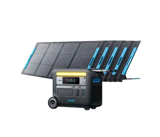 Anker SOLIX <b>F2000</b> Solar Generator + 5× 200W Solar Panels