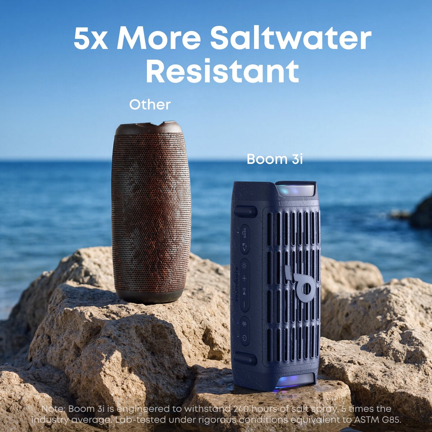 soundcore Boom 3i | Portable Rugged Outdoor Speaker, 50W, IP68 Waterproof