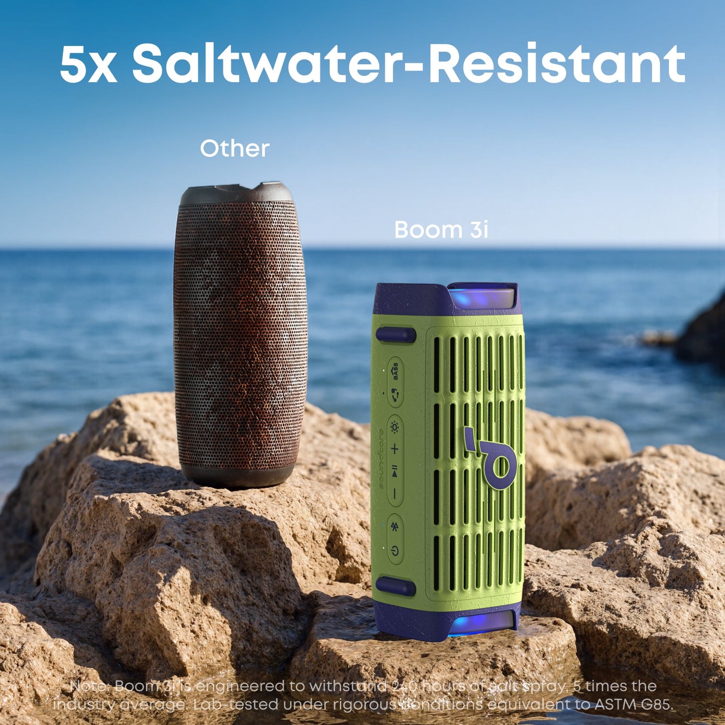 soundcore Boom 3i | Portable Rugged Outdoor Speaker, 50W, IP68 Waterproof