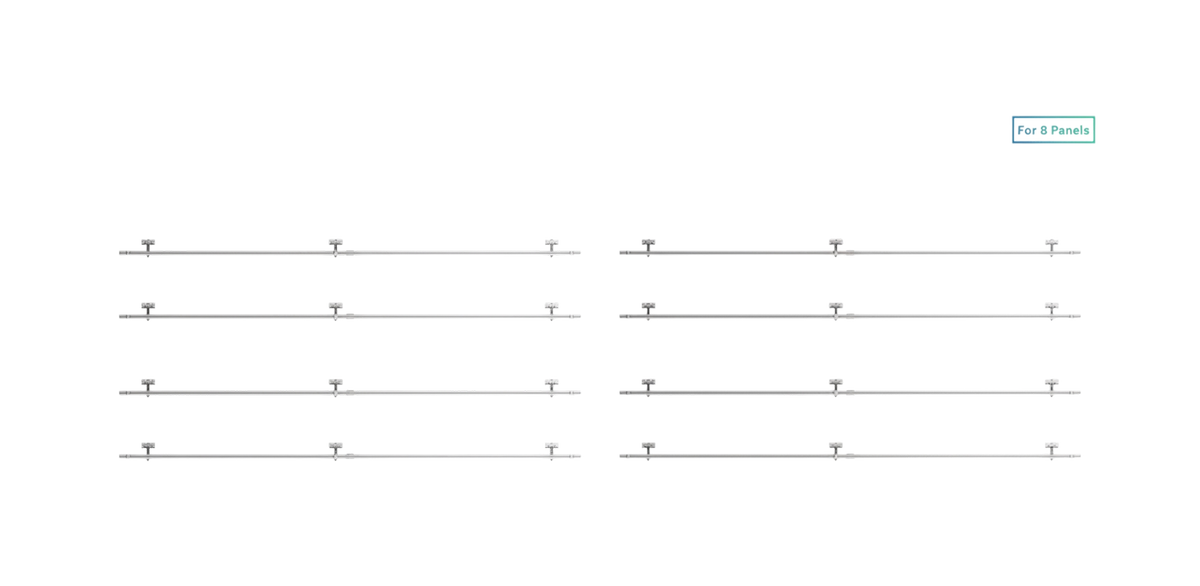 Anker SOLIX Solar Panel Pitched Roof Brackets