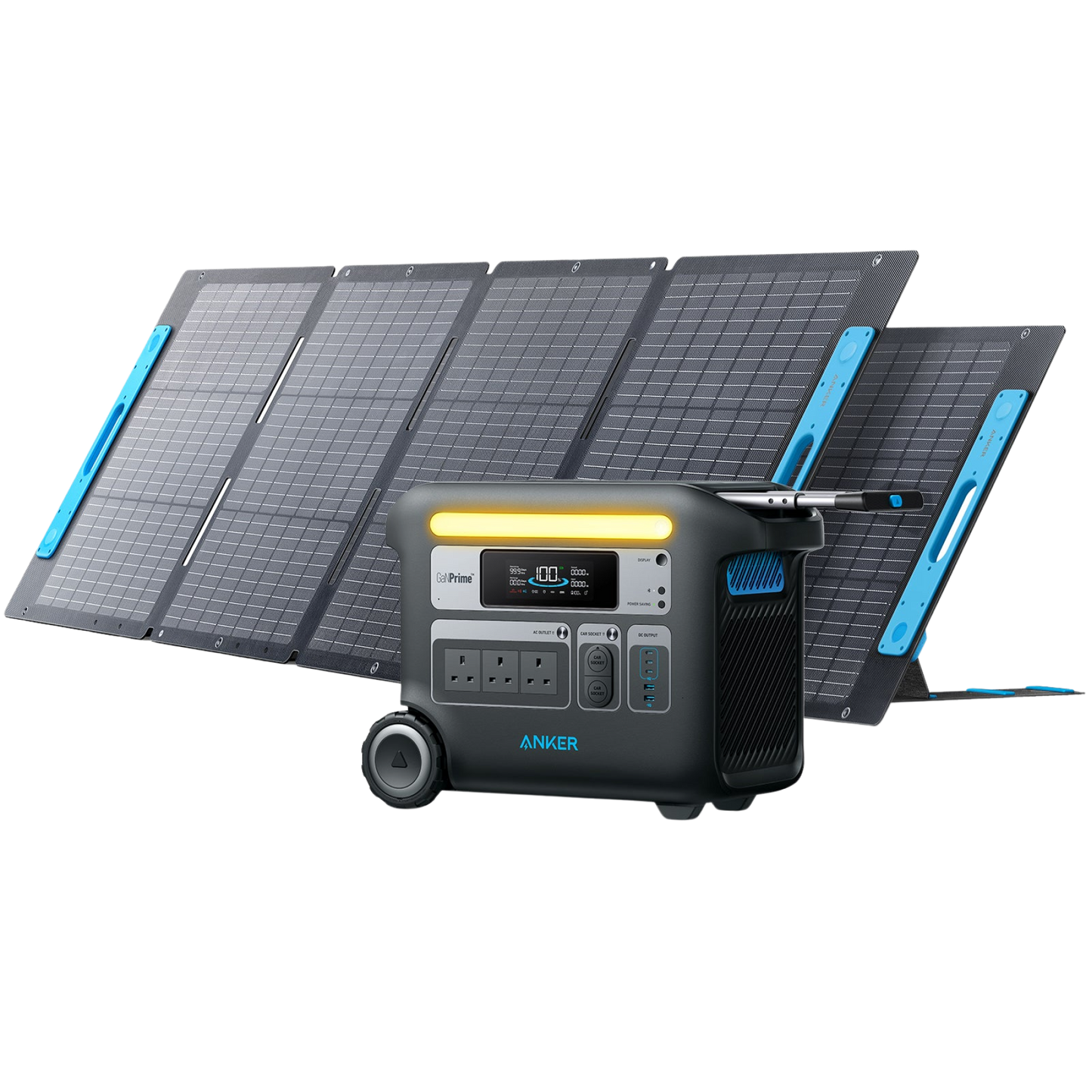Anker SOLIX <b>F2000</b> Solar Generator + 2× 200W Solar Panels